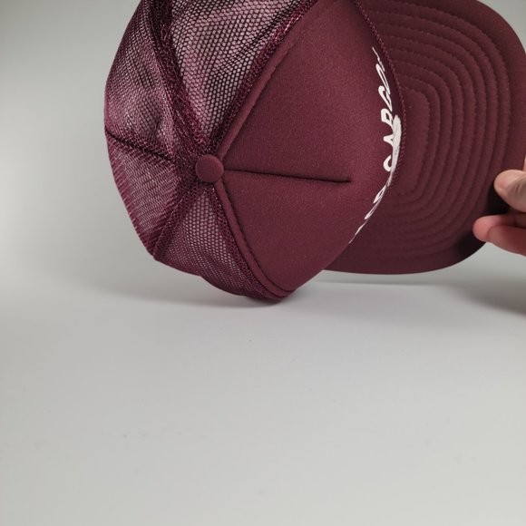 Vintage Red Motor Cargo Snapback Hat Cap - Picture 6 of 9